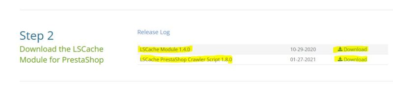 Hosting PrestaShop con LiteSpeed: Installare il plugin e configurare il crawler