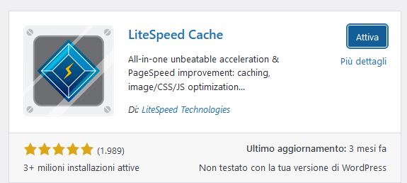 WordPress: Come configurare LiteSpeed Cache ed il suo Crawler WordPress: Come configurare LiteSpeed Cache ed il suo Crawler