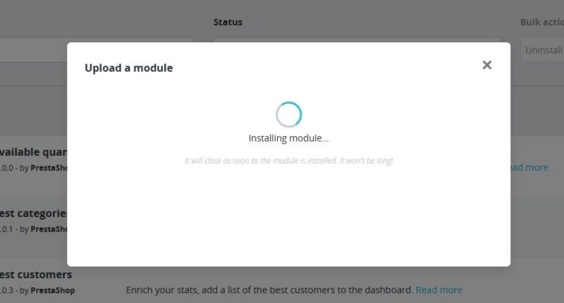 Hosting PrestaShop con LiteSpeed: Installare il plugin e configurare il crawler