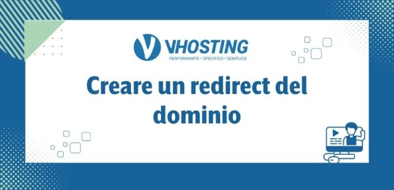 Creare un redirect del dominio