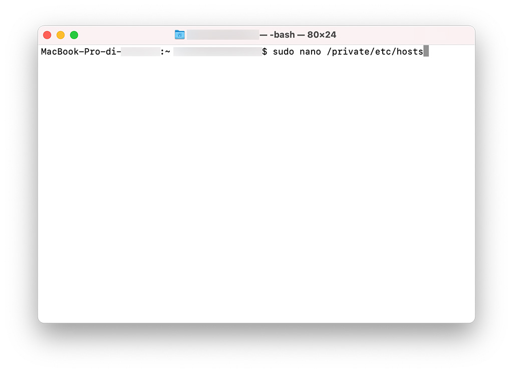 modificare il file hosts modificare il file hosts