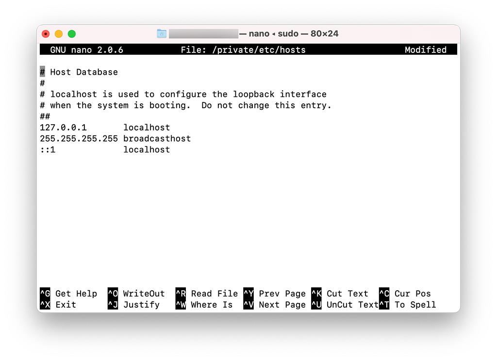 modificare il file hosts modificare il file hosts