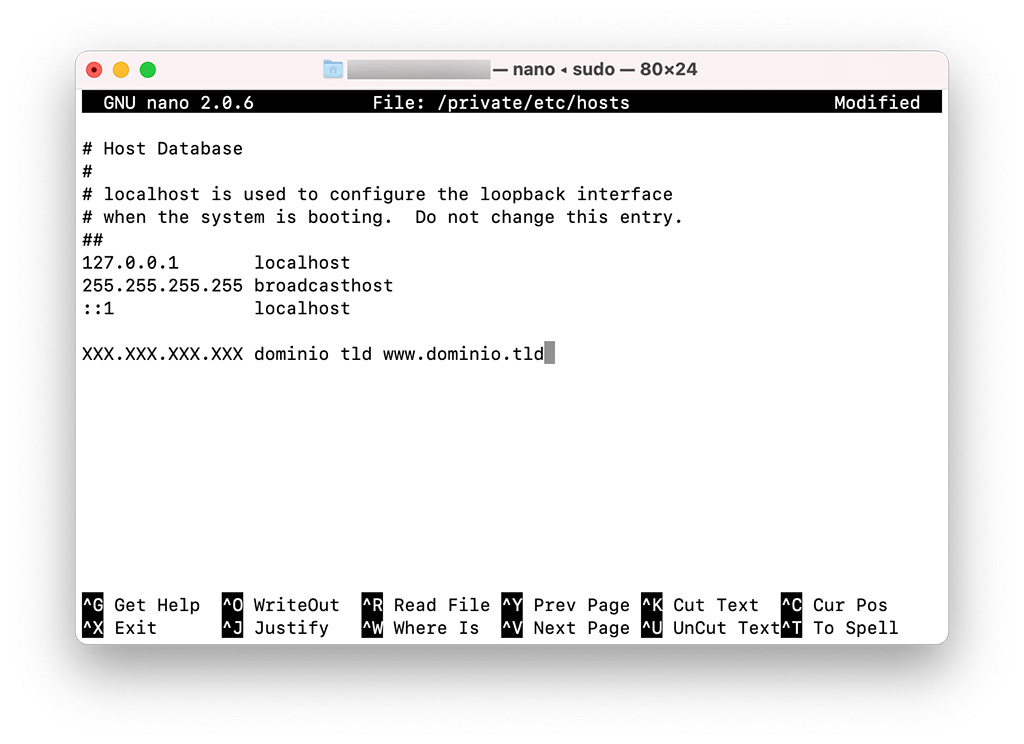 modificare il file hosts modificare il file hosts