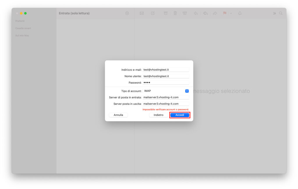 Come configurare una casella di posta su Mail Configurazione manuale IMAP POP e SMTP in Mail su macOS