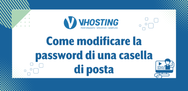 Come modificare la password di una casella di posta Come modificare la password di una casella di posta