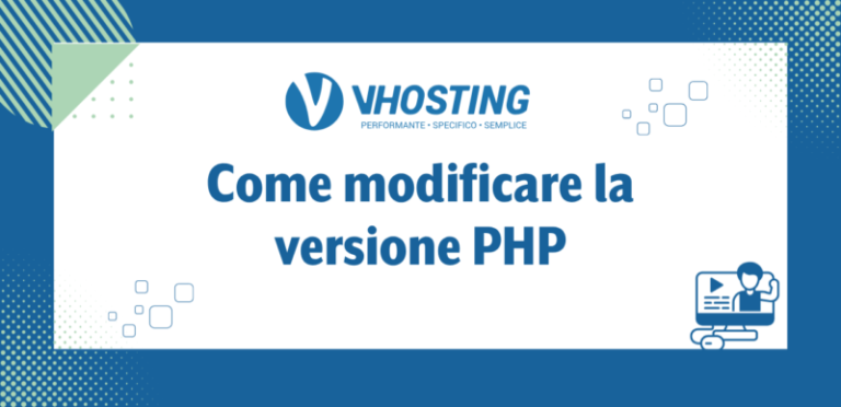 Come modificare la versione PHP Come modificare la versione PHP