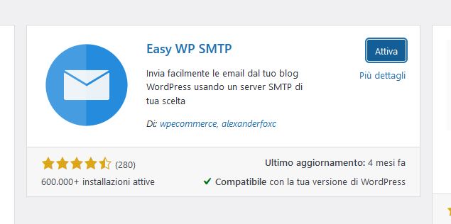 Mail non inviate da WP: usare PHP o SMTP? Mail non inviate da WP: usare PHP o SMTP?