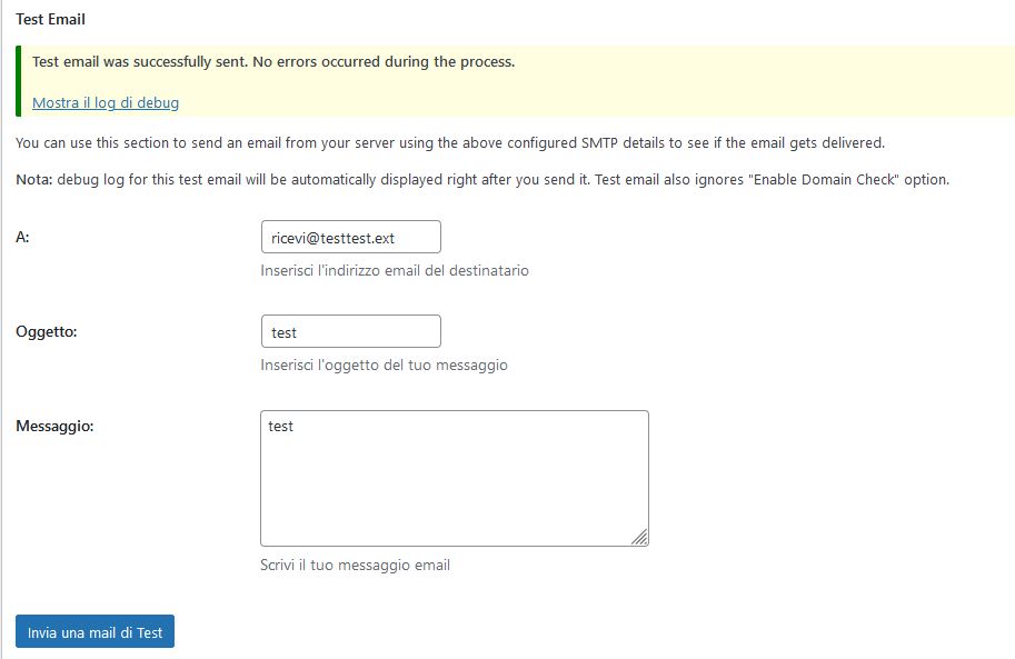 Mail non inviate da WP: usare PHP o SMTP? Easy WP SMTP