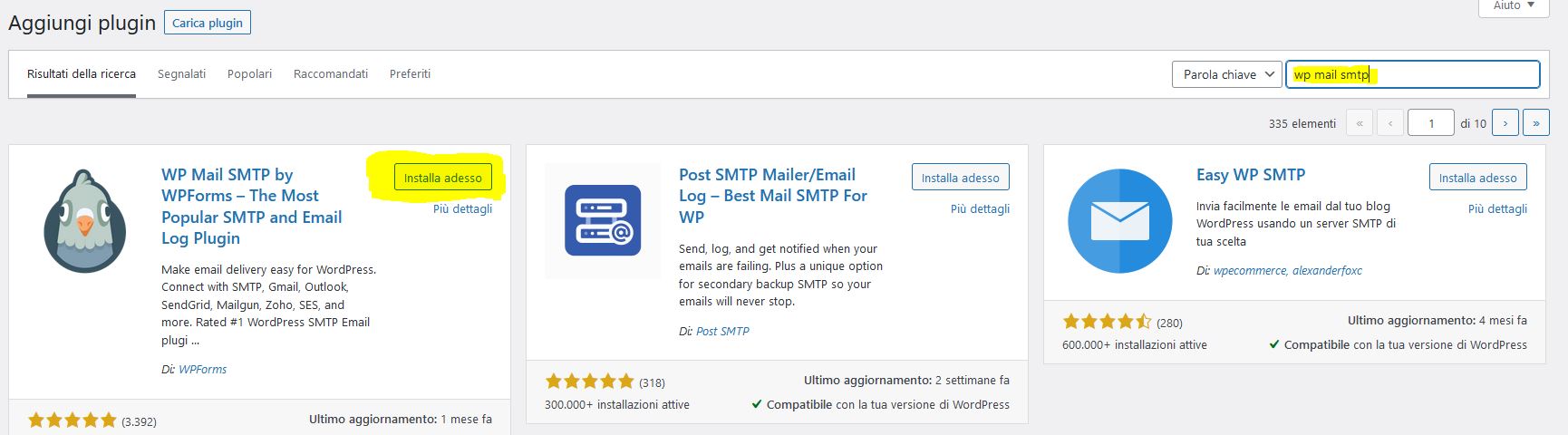 Mail non inviate da WP: usare PHP o SMTP? wp mail smtp