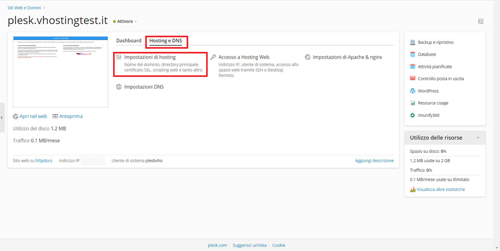 Come gestire i certificati SSL su Plesk Come gestire i certificati SSL da Plesk