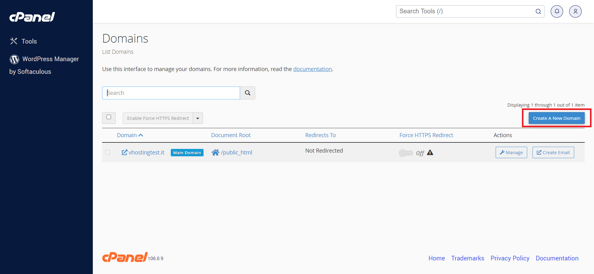 Aggiungere un dominio sul servizio WordPress Multidominio Aggiungere un dominio sul servizio WordPress Multidominio