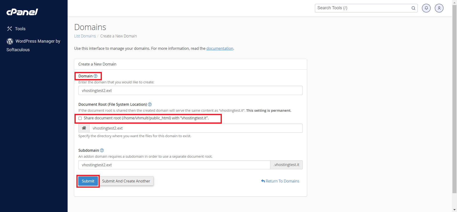 Aggiungere un dominio sul servizio WordPress Multidominio Aggiungere un dominio sul servizio WordPress Multidominio