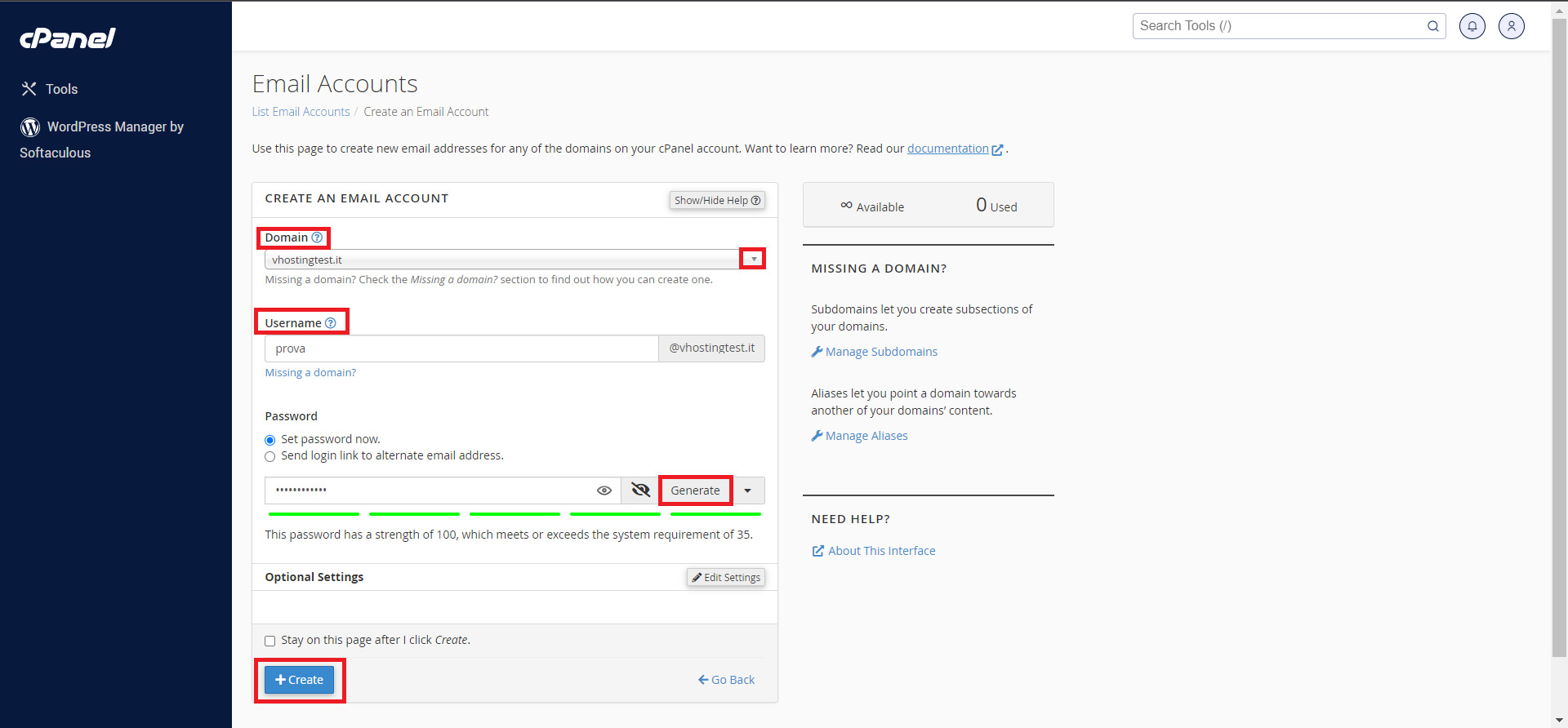 Hosting WordPress Multidominio: come gestire le caselle di posta su cPanel Hosting WordPress Multidominio