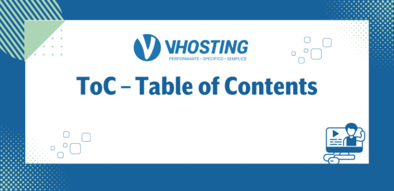ToC – Table of Contents ToC – Table of Contents