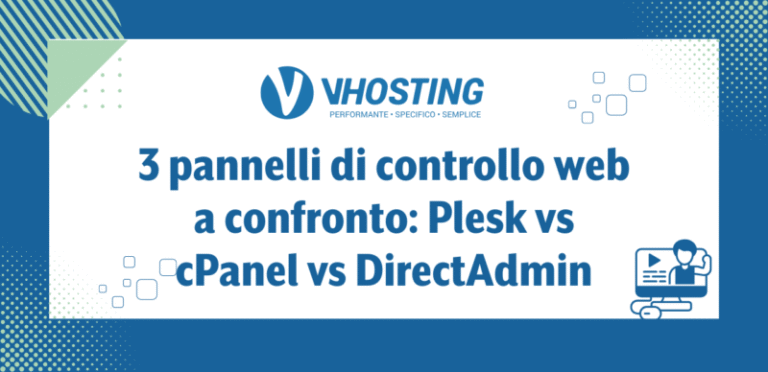 3 pannelli di controllo web a confronto: Plesk vs cPanel vs DirectAdmin