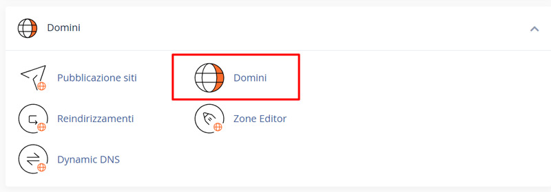 Come creare un terzo livello su cPanel Come creare un terzo livello su cPanel