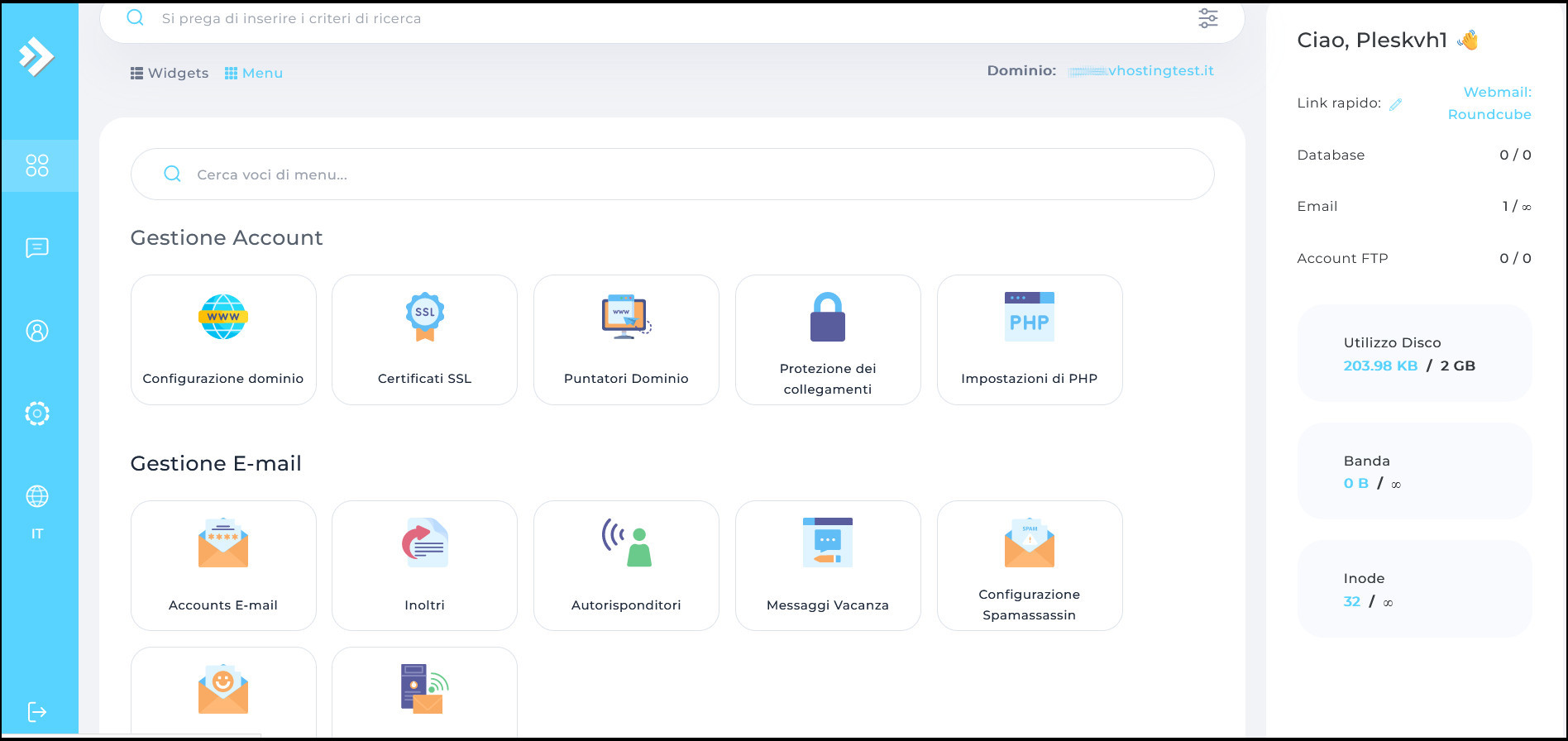 DirectAdmin di VHosting: guida dettagliata DirectAdmin di VHosting: guida dettagliata