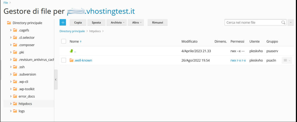 Plesk di VHosting: La guida completa Plesk di VHosting: La guida completa