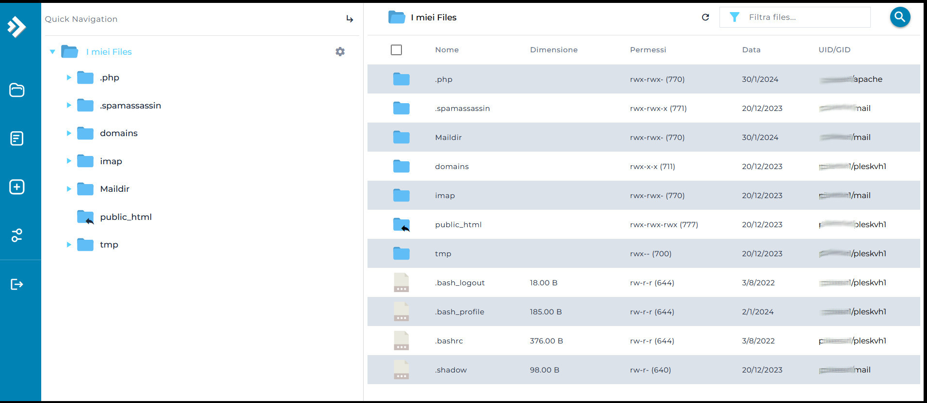 DirectAdmin di VHosting: guida dettagliata DirectAdmin di VHosting: guida dettagliata