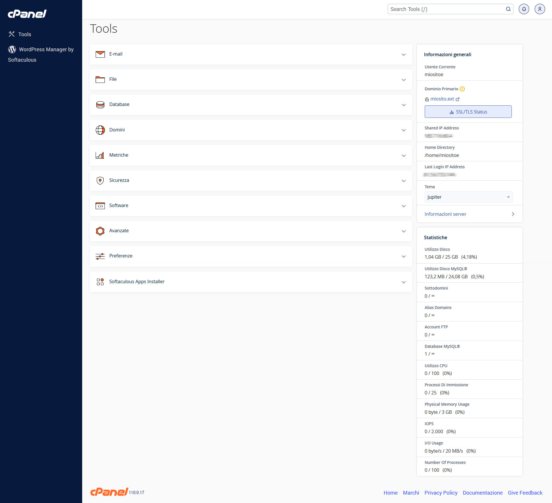 CPanel di VHosting: la guida completa CPanel di VHosting: la guida completa