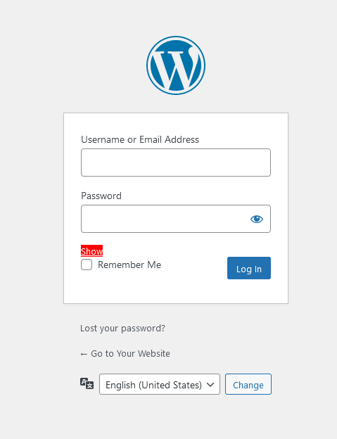 Come resettare la password persa/dimenticata di WordPress