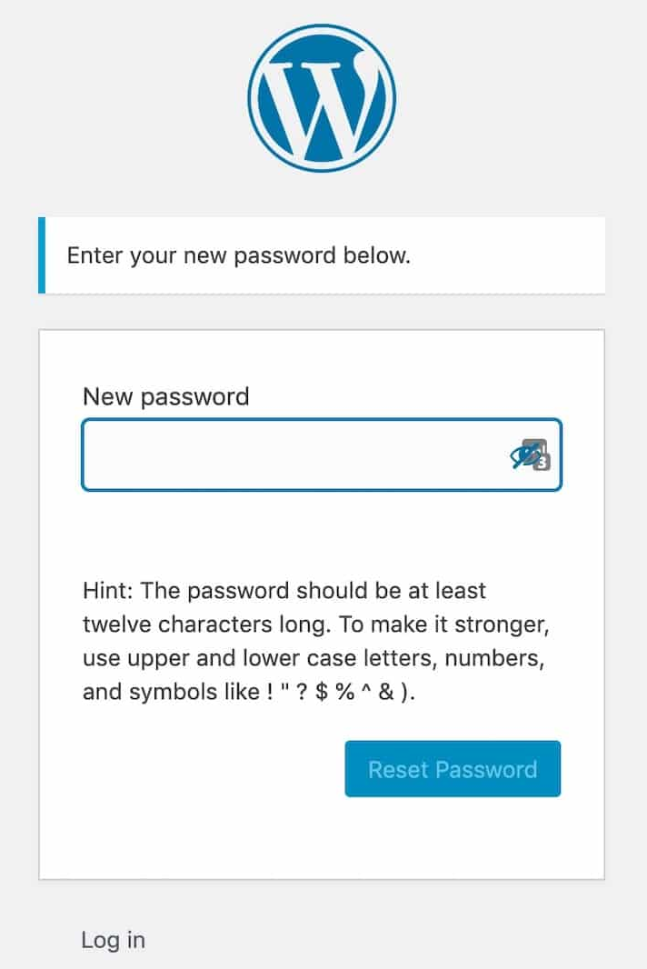 Come resettare la password persa/dimenticata di WordPress