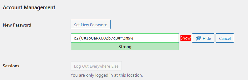 Come resettare la password persa/dimenticata di WordPress