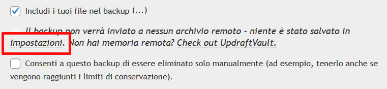 UpdraftPlus: Come creare un backup su WP UpdraftPlus: Come creare un backup