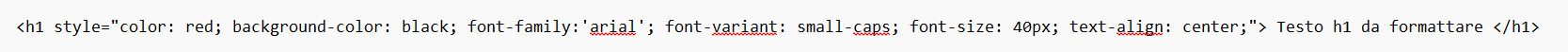 Guida al CSS Guida al CSS