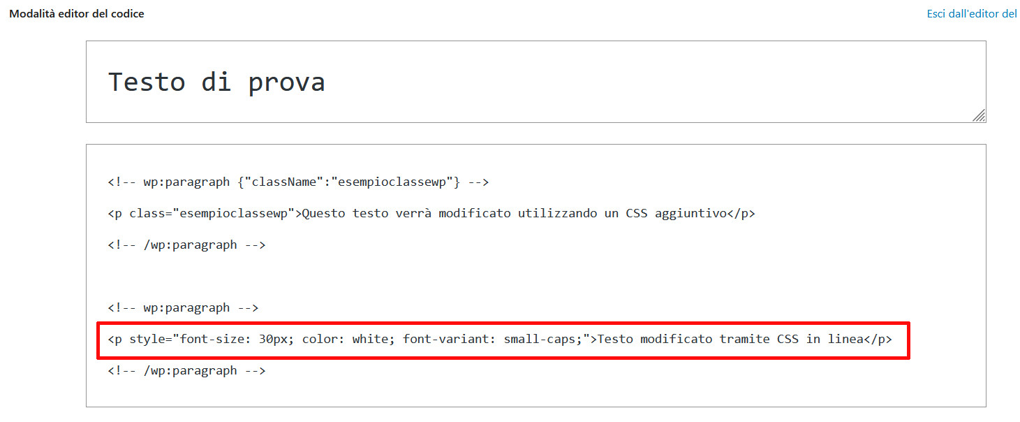 Guida al CSS Guida al CSS