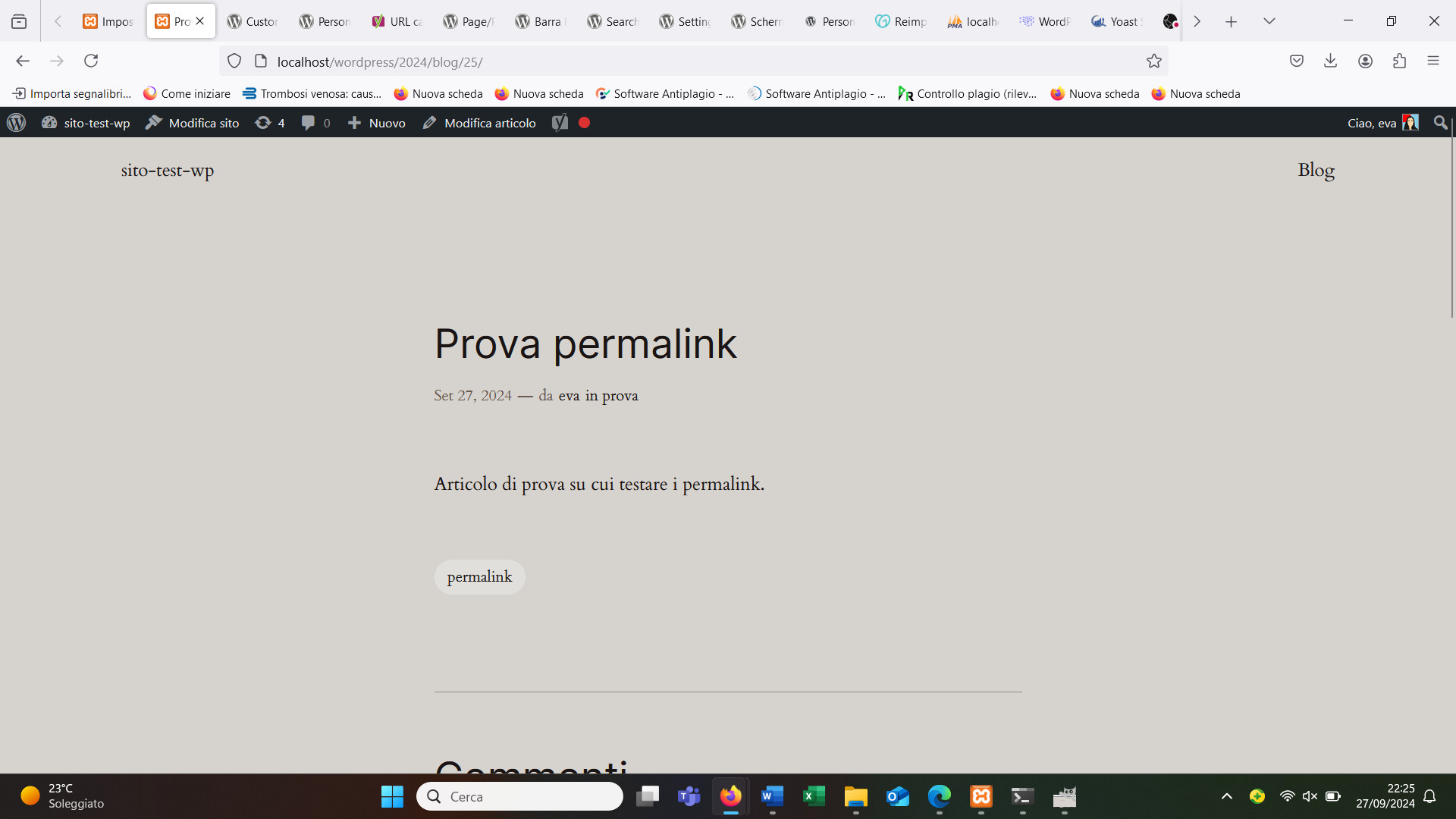 Permalink WordPress: Cosa sono e come si modificano Cosa sono e come si modificano i permalink di WordPress