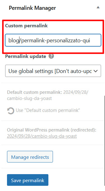 Permalink WordPress: Cosa sono e come si modificano Cosa sono e come si modificano i permalink di WordPress