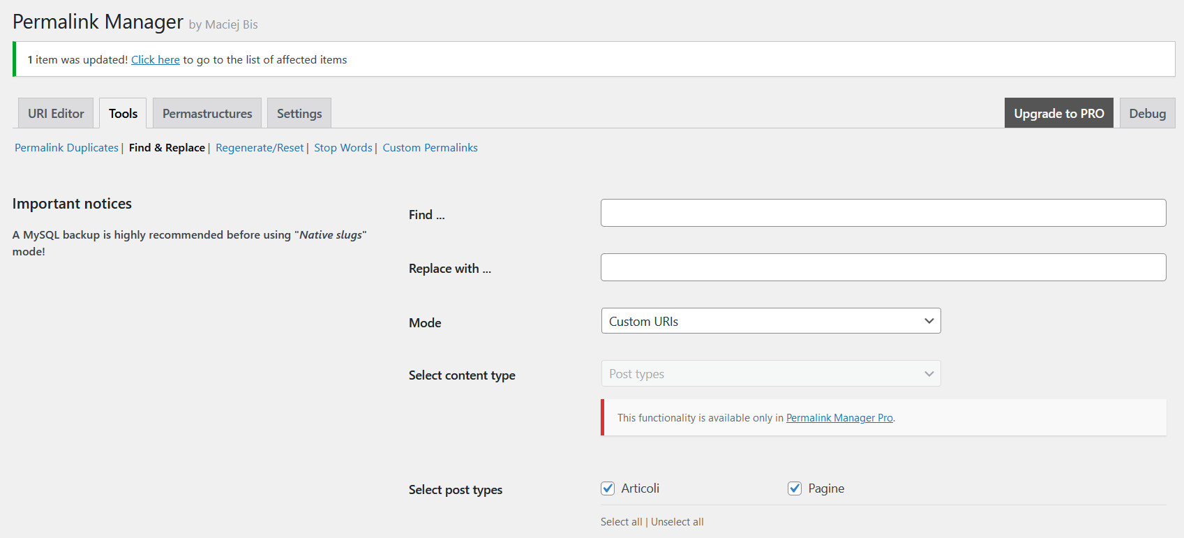 Permalink WordPress: Cosa sono e come si modificano Cosa sono e come si modificano i permalink di WordPress