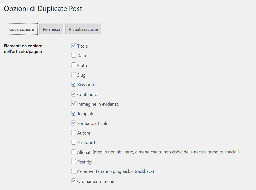 Duplicare pagine e articoli WordPress: la guida completa Duplicare pagine e articoli WordPress: la guida completa