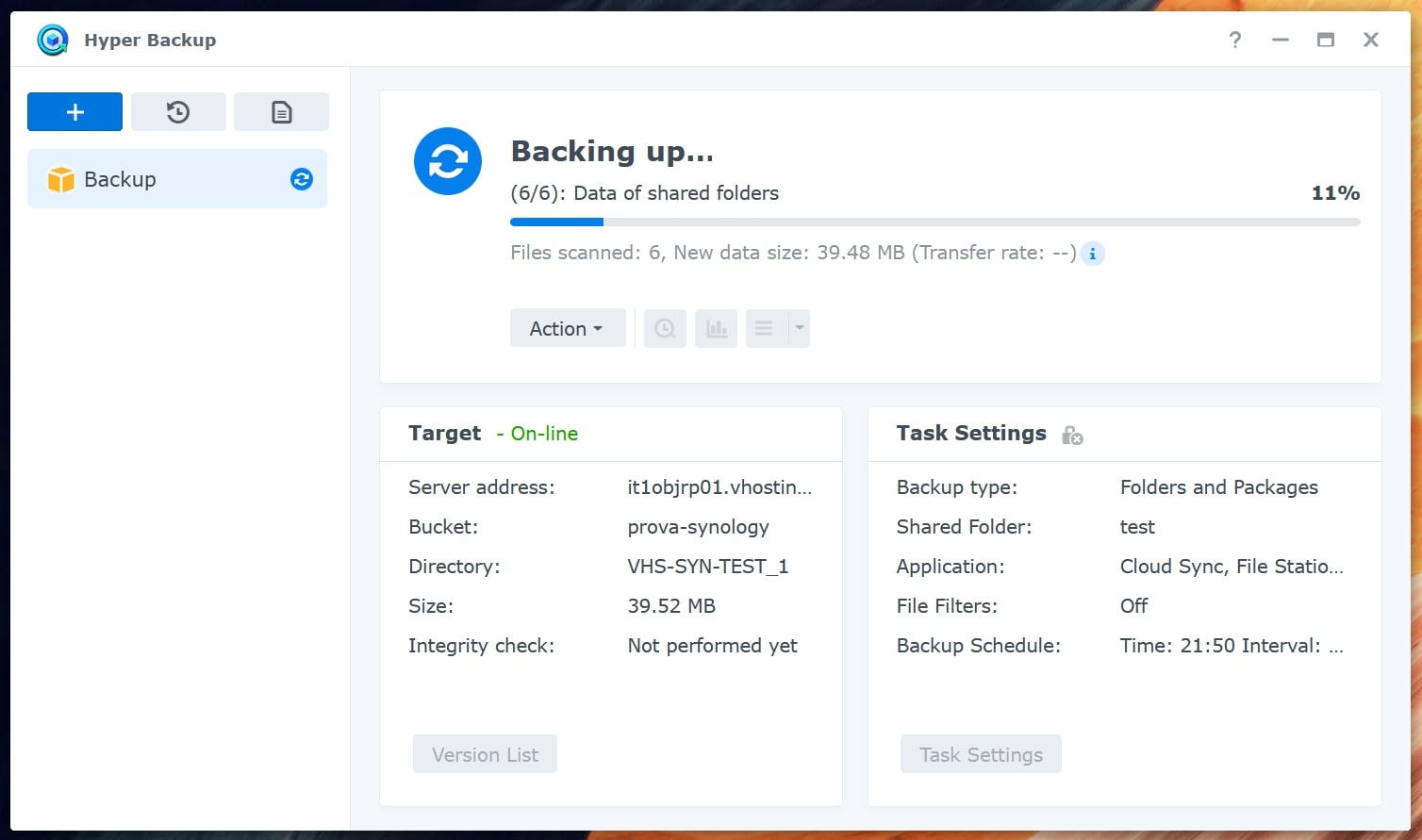 S3 su NAS Synology: Guida alla configurazione Configurazione S3 su NAS Synology