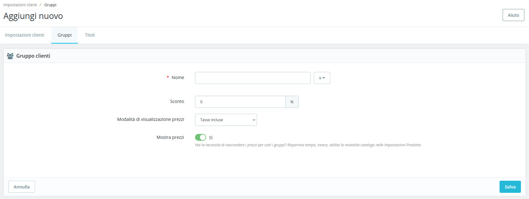 Guida completa a PrestaShop: dal principiante all’esperto Guida completa a PrestaShop: dal principiante all’esperto