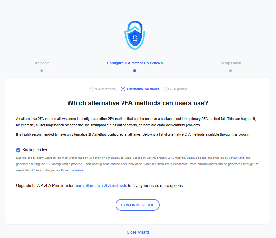 2FA: autenticazione a 2 fattori su WordPress 2FA: autenticazione a 2 fattori su WordPress