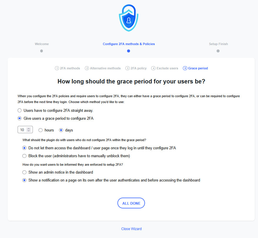 2FA: autenticazione a 2 fattori su WordPress 2FA: autenticazione a 2 fattori su WordPress