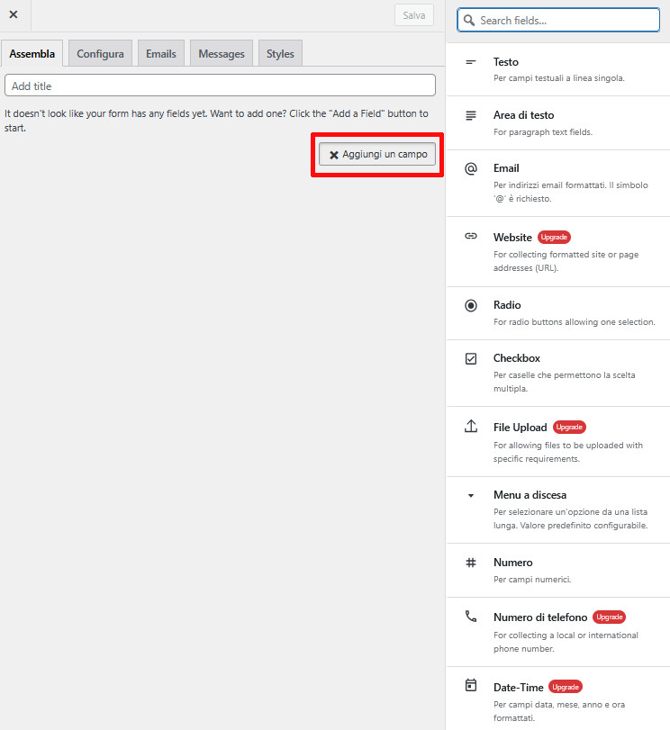Form WordPress: Guida alla loro creazione Form WordPress: Guida alla loro creazione