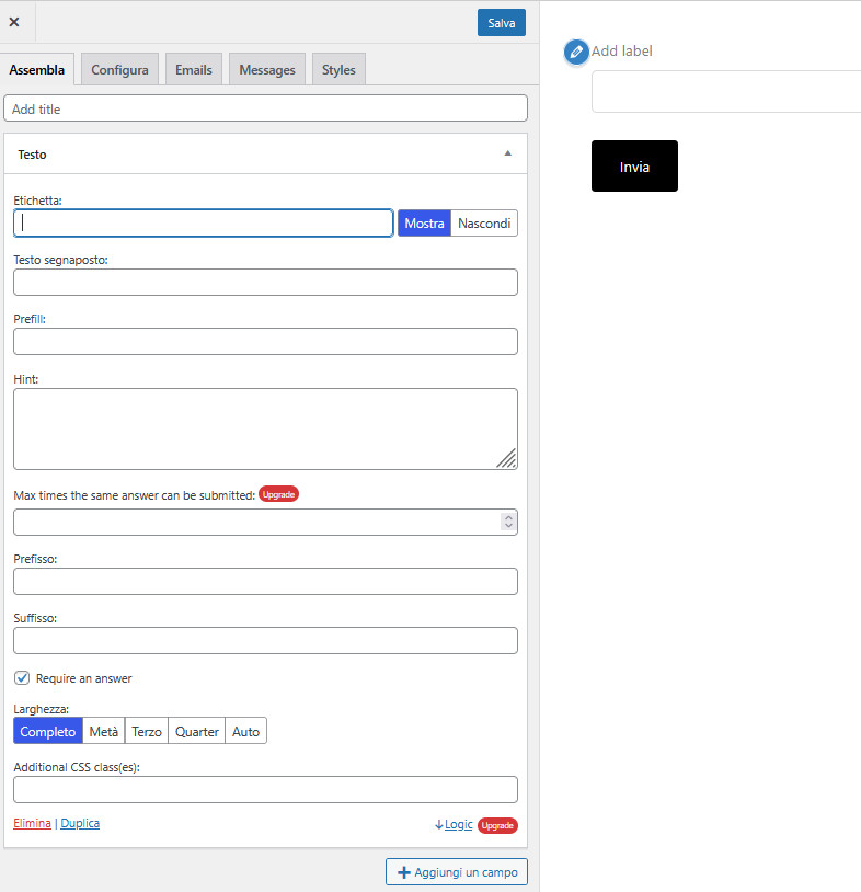 Form WordPress: Guida alla loro creazione Form WordPress: Guida alla loro creazione