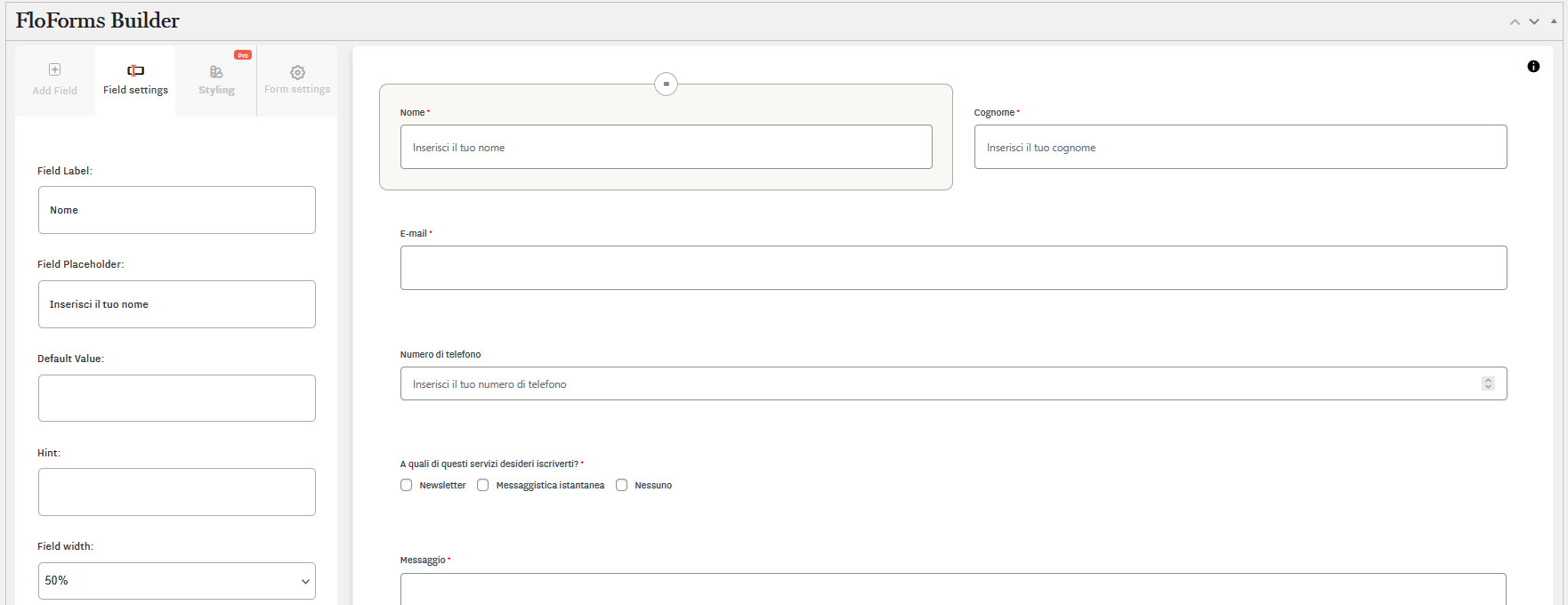 Form WordPress: Guida alla loro creazione Form WordPress: Guida alla loro creazione