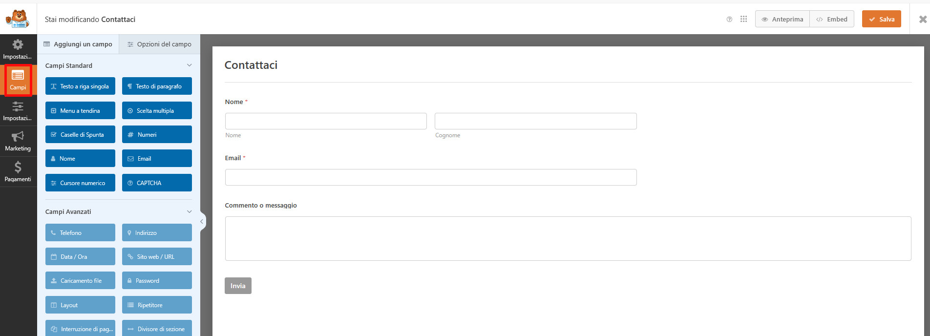 Form WordPress: Guida alla loro creazione Form WordPress: Guida alla loro creazione