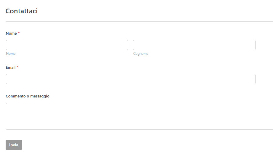 Form WordPress: Guida alla loro creazione Form WordPress: Guida alla loro creazione