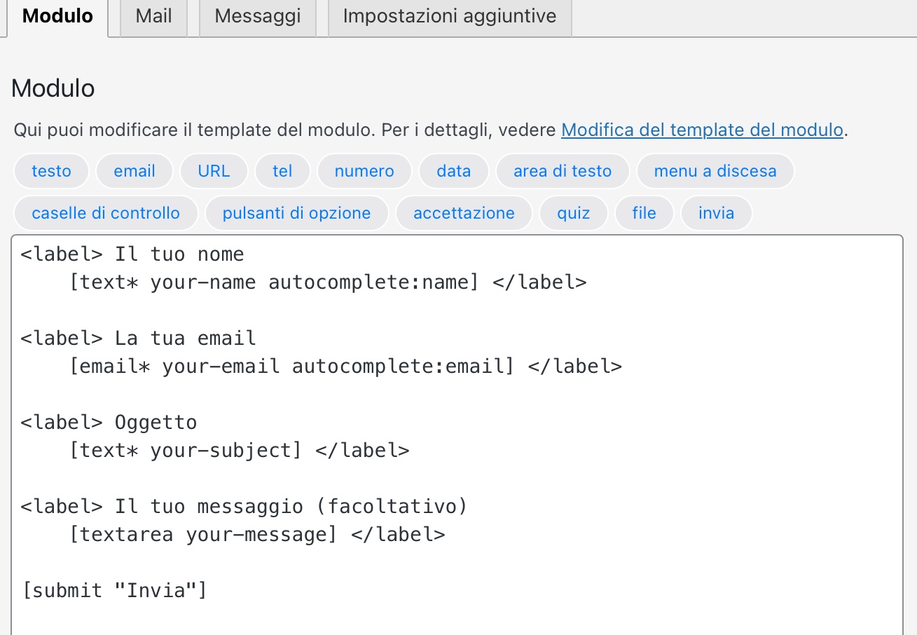 Form WordPress: Guida alla loro creazione Form WordPress: Guida alla loro creazione