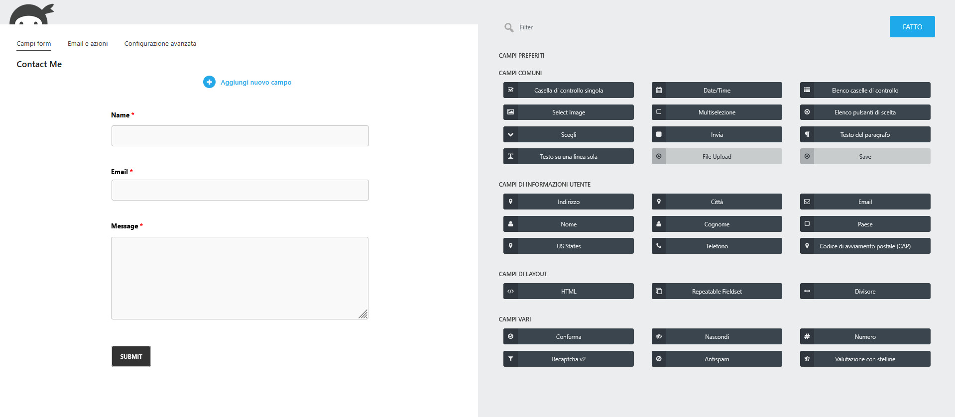 Form WordPress: Guida alla loro creazione Form WordPress: Guida alla loro creazione