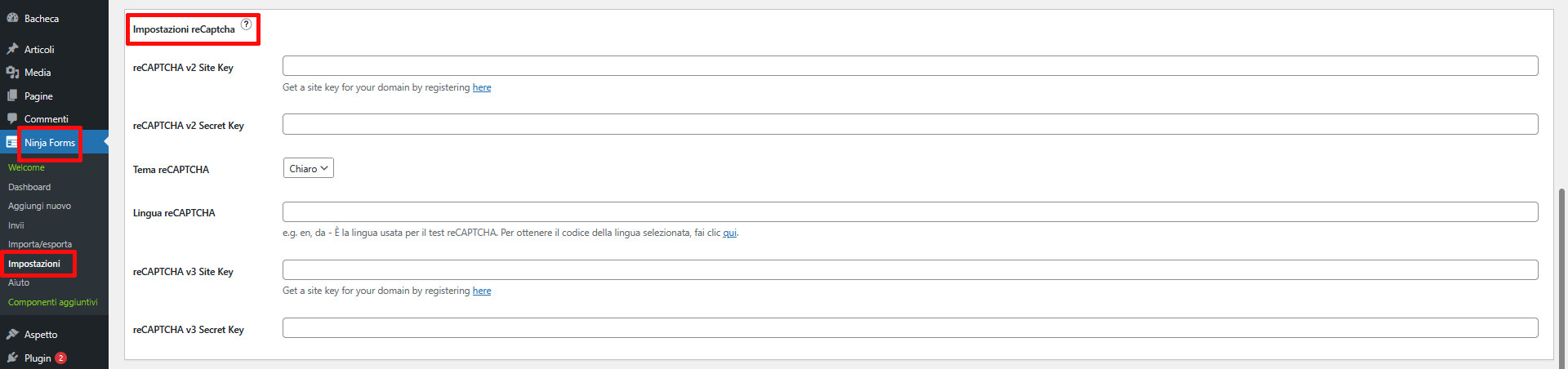 Form WordPress: Guida alla loro creazione Form WordPress: Guida alla loro creazione