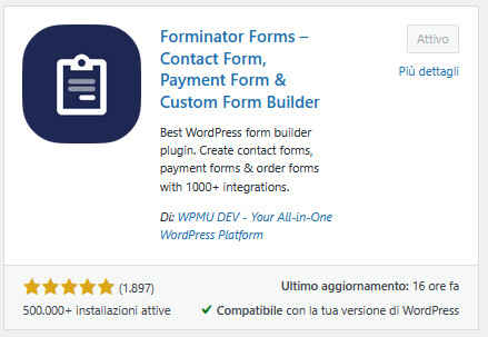 Form WordPress: Guida alla loro creazione Form WordPress: Guida alla loro creazione