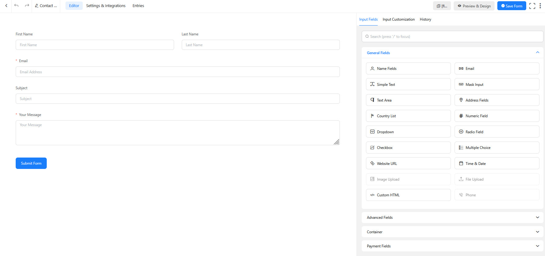 Form WordPress: Guida alla loro creazione Form WordPress: Guida alla loro creazione