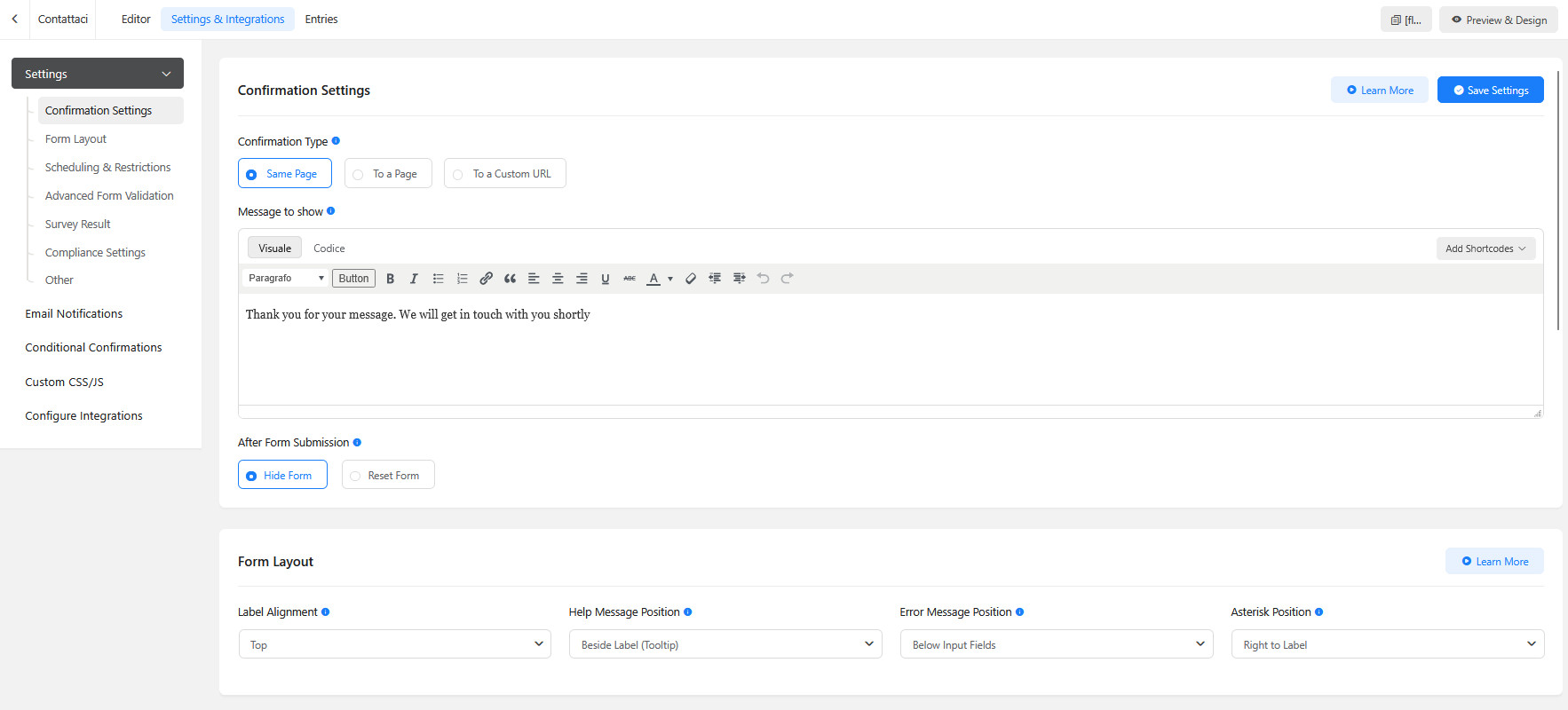 Form WordPress: Guida alla loro creazione Form WordPress: Guida alla loro creazione