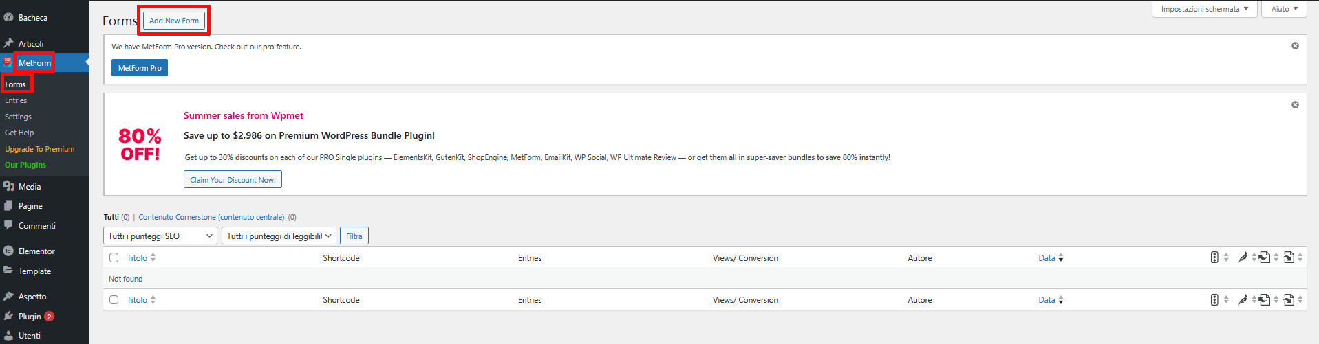 Form WordPress: Guida alla loro creazione Form WordPress: Guida alla loro creazione